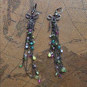 Betsey Johnson dangly earrings